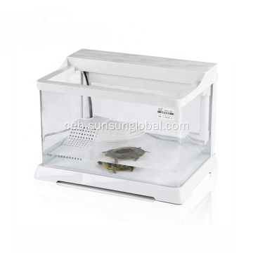 Sunselun Ecological Turtle Glass Aquarium Fish Tank